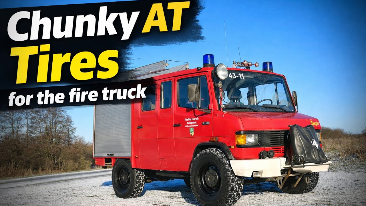 Chunky AT Tires for Mercedes Vario & T2 | 285/75 R16