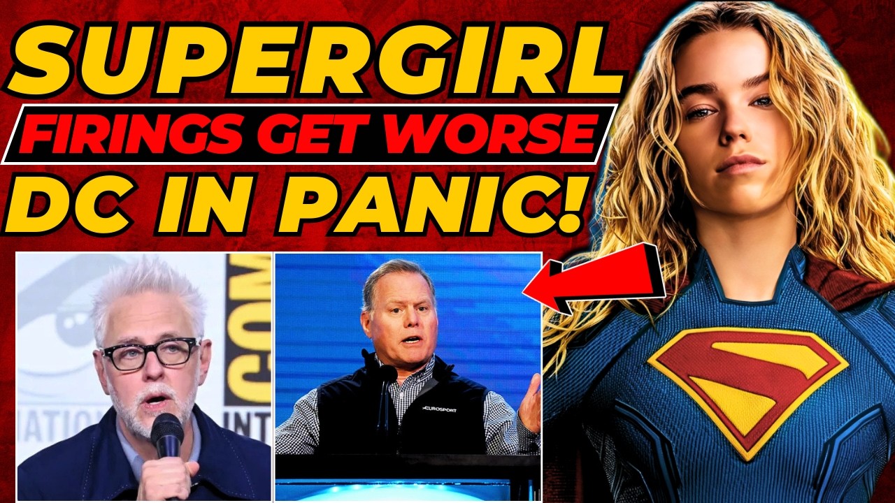 Supergirl Firings Get WORSE As Warner Bros Turns On James Gunn After DC Disaster!