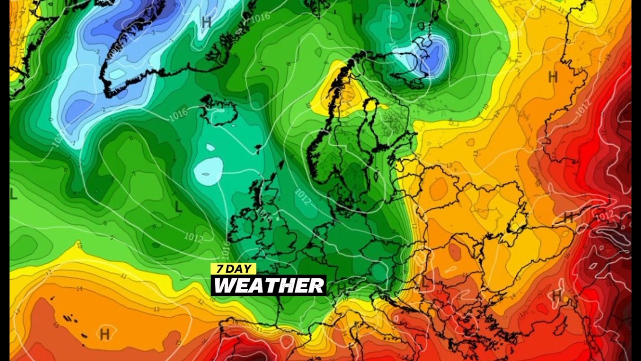 European Weather | GFS Model in 850 hPa August 6, 2026 l Europe Temperature