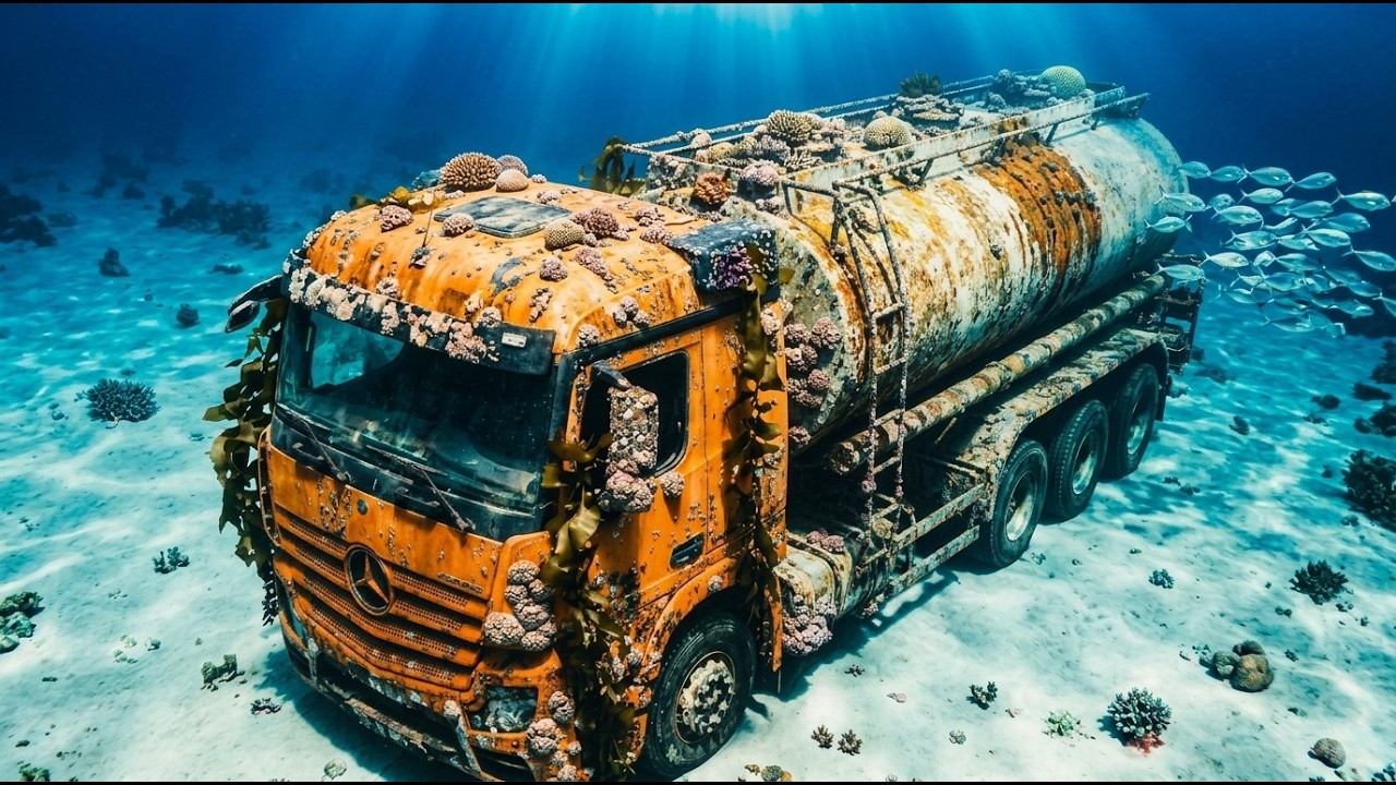 This Mercedes-Benz Actros Tanker Was Underwater for 5 Years&hellip; You Won&rsquo;t Believe the Restoration
