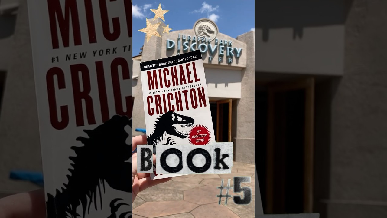 Read More Books! || Jurassic Park by Michael Crichton 🦖📚