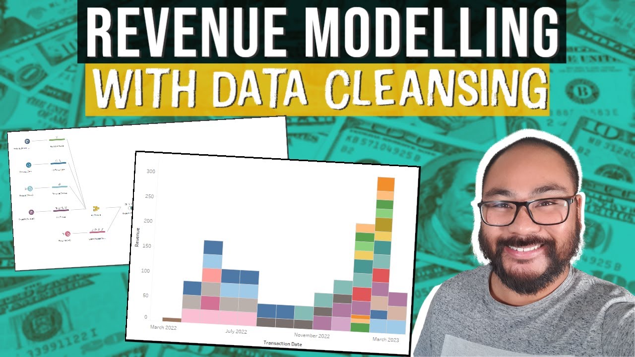 Data Cleansing in TABLEAU PREP is TOO EASY! | Revenue Modelling Exercise with Tableau Desktop