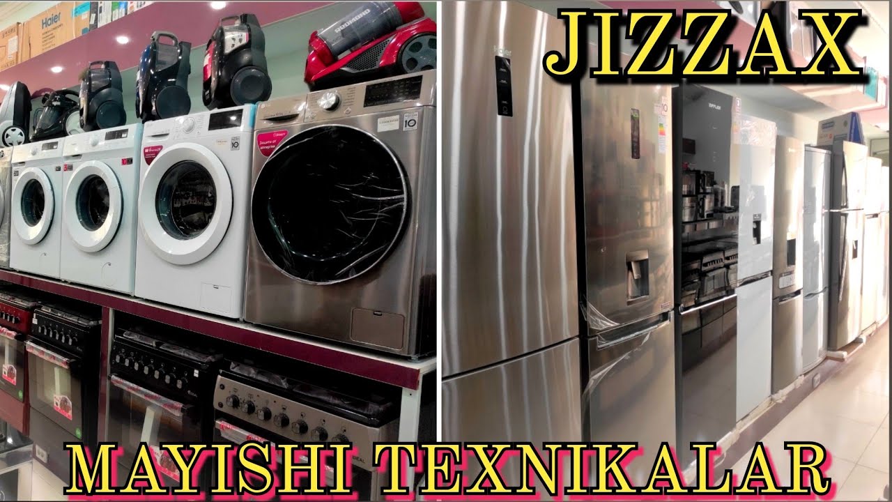 #2021 JIZZAX ZEBO MAYISHI TEXNIKALAR NARXLARI. #битовая техника