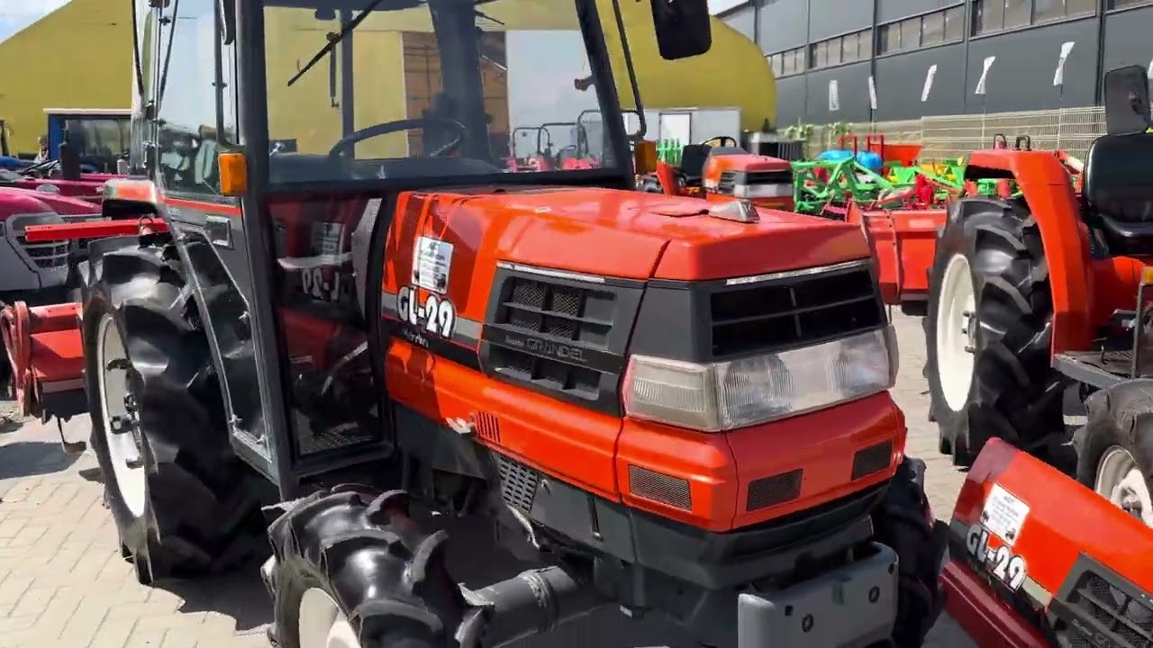 KUBOTA GL 29 та GL 29 з кабіною в наявності на майданчику ВЕСТ  у м. Львів, огляд та ціна🇯🇵🔥