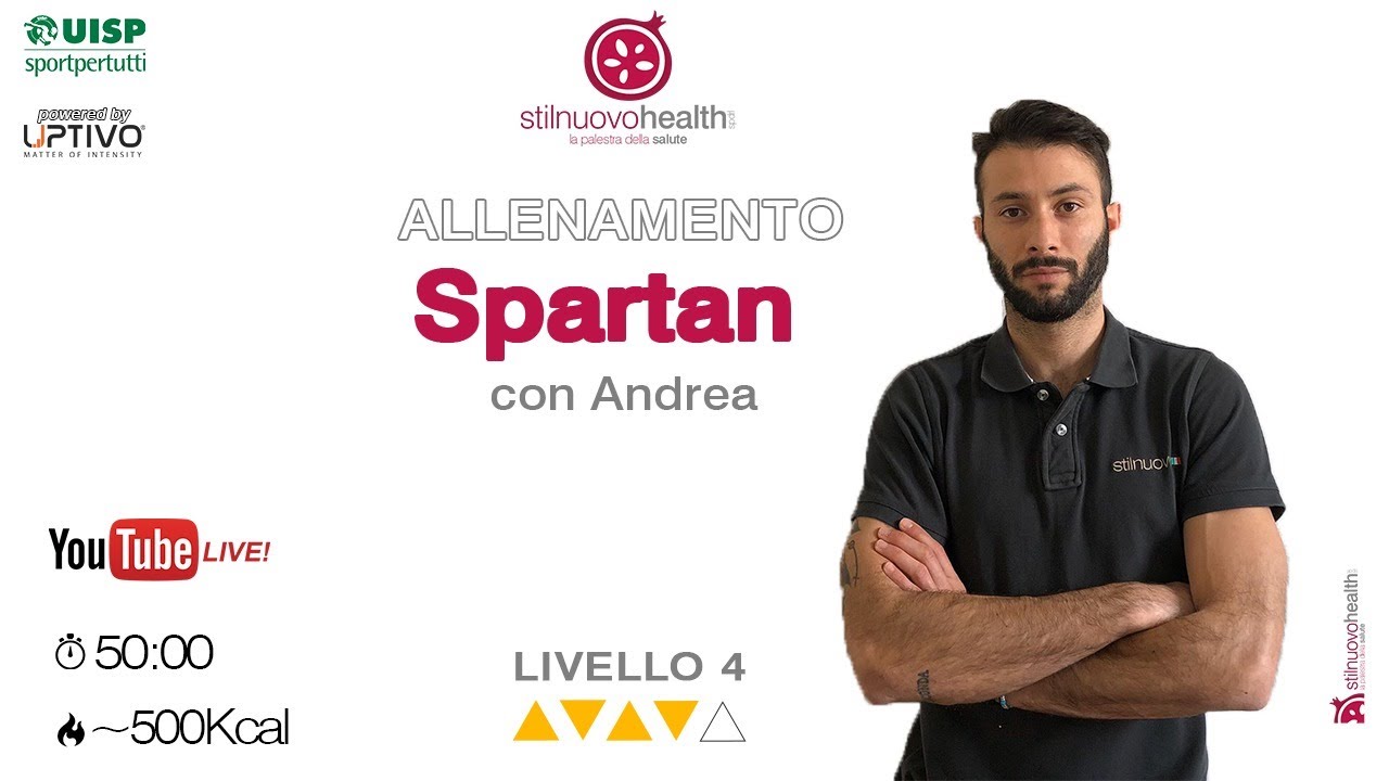 Spartan Training -  Livello 4 - 11 (Live)