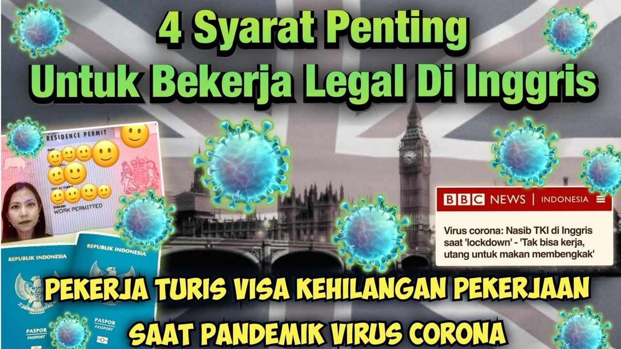 SYARAT KERJA DI INGGRIS | Kejamnya Corona Membuat Banyak Orang Kehilangan Pekerjaan