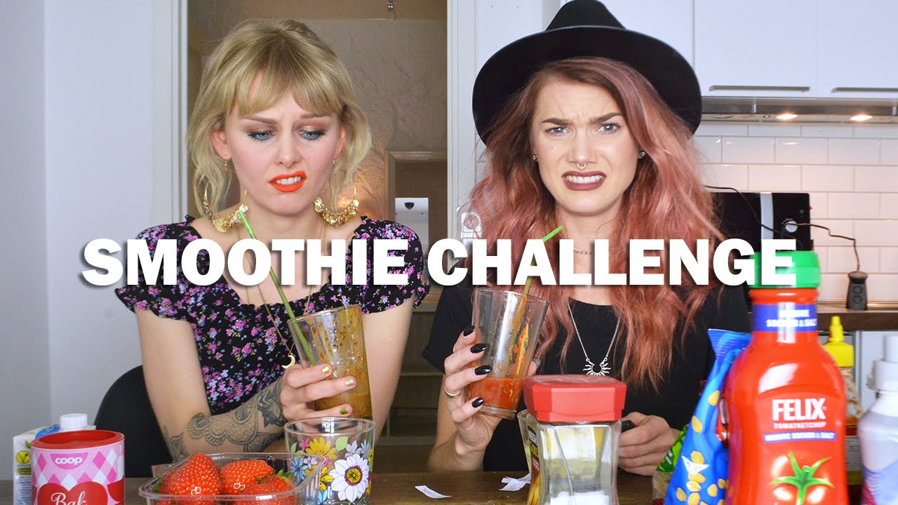 Smoothie Challenge (with subs) - Linda Hallberg Makeup Tutorials