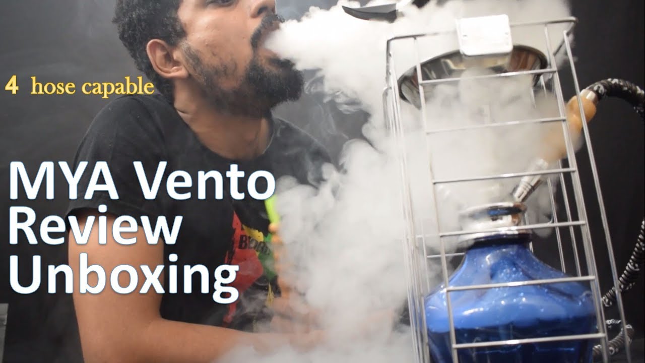 MYA Vento Hookah Review | Setup | Shisha with Case Protection | Portable Hookah with Dense Smoke