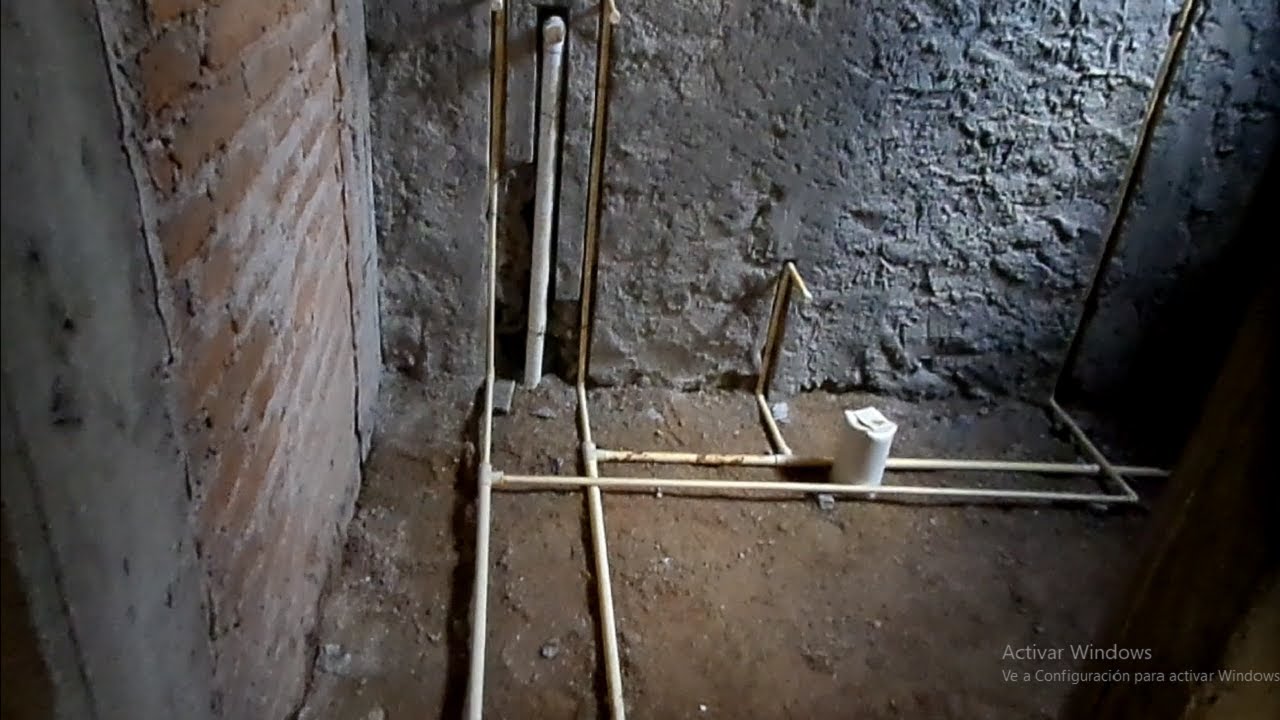 Instalacion Hidraulica con Tubo CPVC Agua para Baño