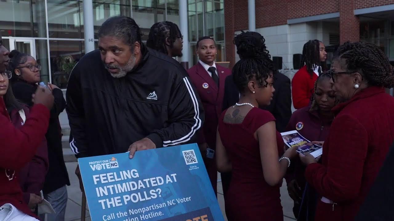 Bishop Barber Joins Students at North Carolina Central University for Soar to the Polls