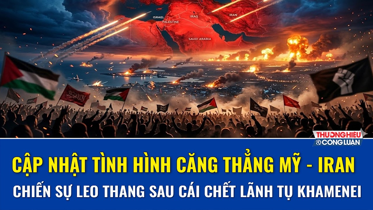 🔴[Trực Tiếp] Ông Trump công bố chiến dịch quân sự quy mô lớn vào Iran, kêu gọi Tehran đầu hàng