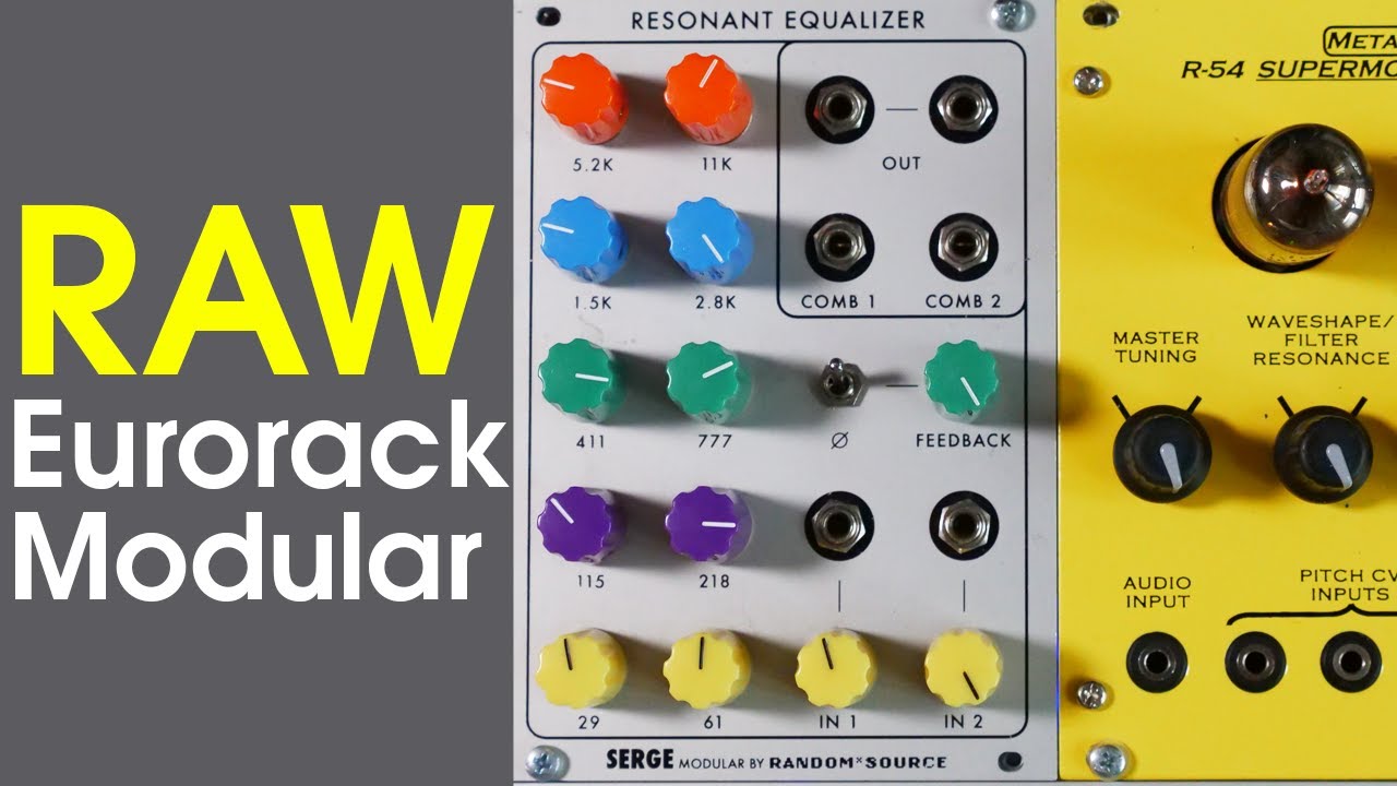 Recreating my test equipment setup in a Eurorack modular synthesizer
