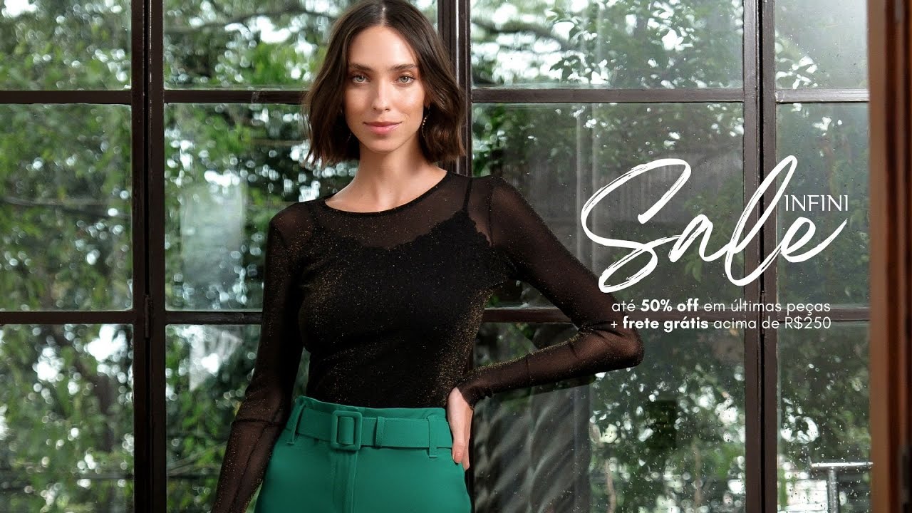 SALE INFINI 2022 | Oportunidades de Moda Feminina para o Inverno