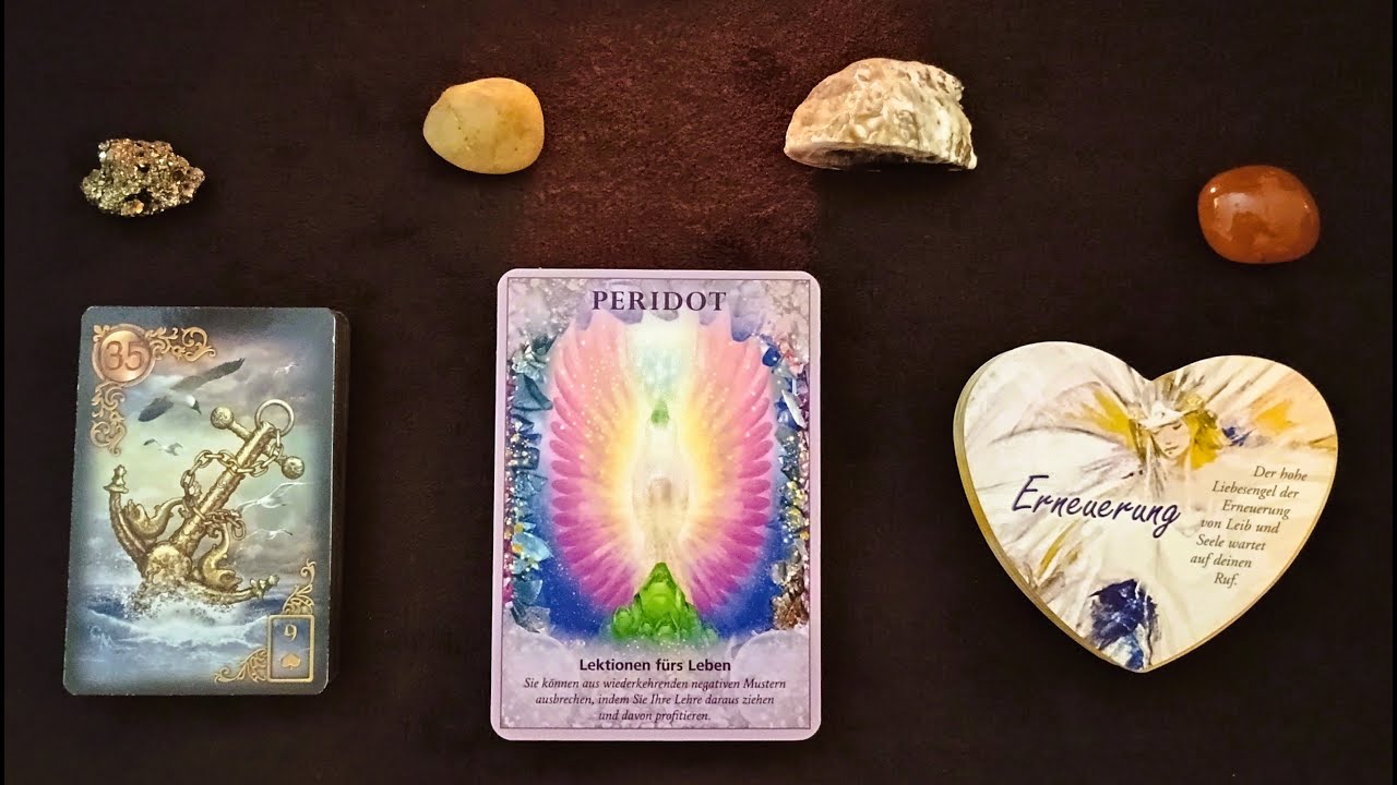 Tagesbotschaft 13.12.2025 Lenormand Der Anker (35)⚓Arbeit Training Fleiß Liebe❤PERIDOT💎 Erneuerung⚜️