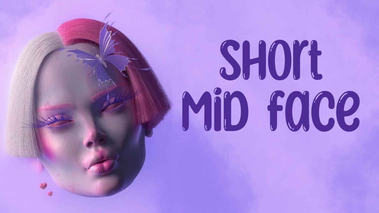 Short mid face {MMM} formula