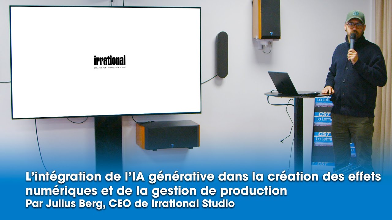 CST - CaféS Techniques - IRRATIONAL - L’intégration de l’IA générative dans les VFX et la production