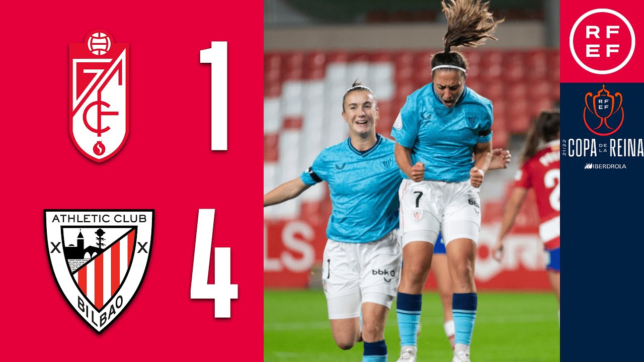 RESUMEN | Granada CF 1-4 Athletic Club | Copa de la Reina | Tercera Eliminatoria