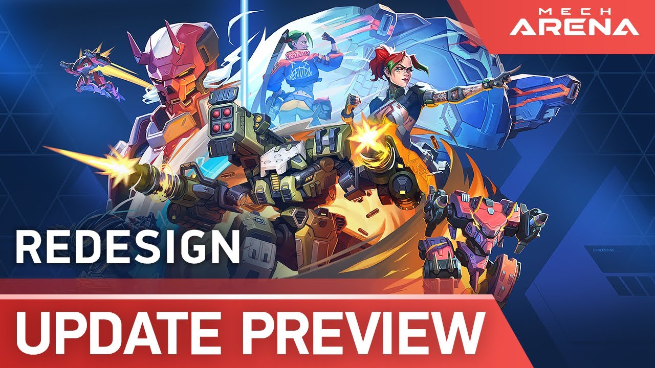 Mech Arena | Visual Redesign | Update Preview