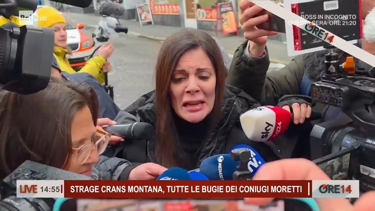 Crans Montana, tutte le bugie dei coniugi Moretti - Ore 14 del 12/01/2026