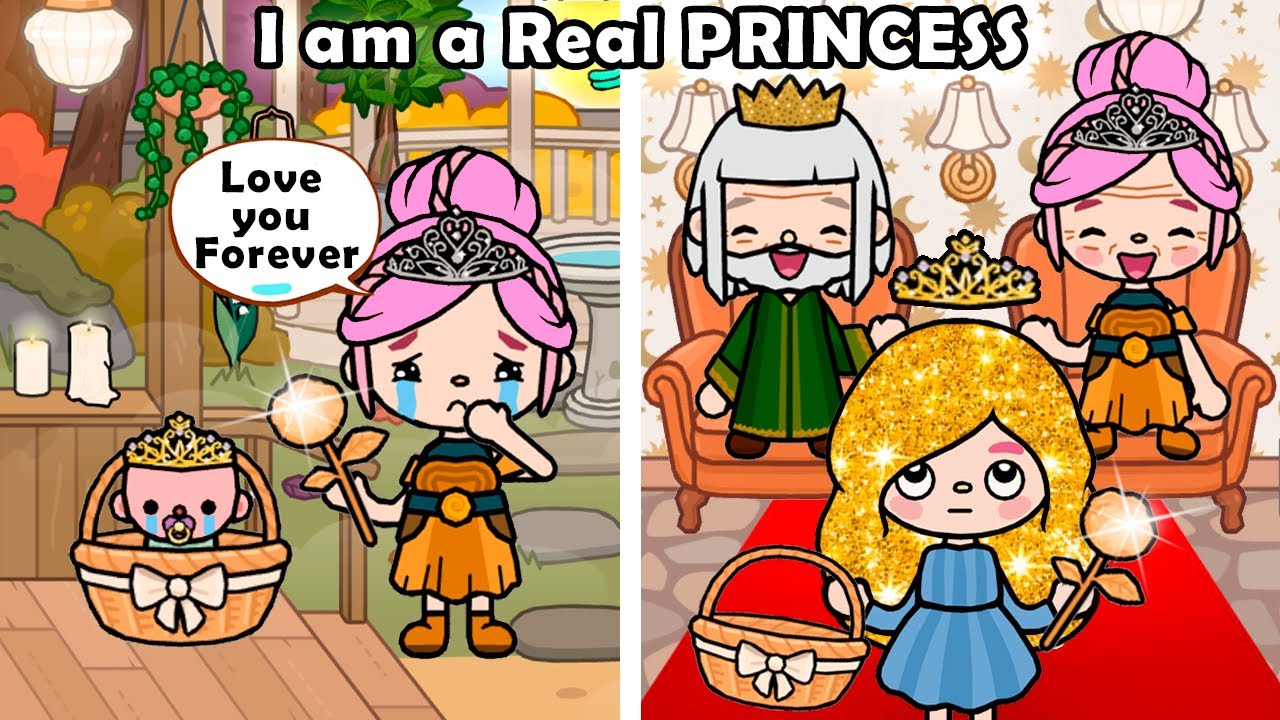 I’m a Real Princess👸 But My Parents Kicked Me Out💔 | Toca Life World | Toca Boca | Rainbow Toca