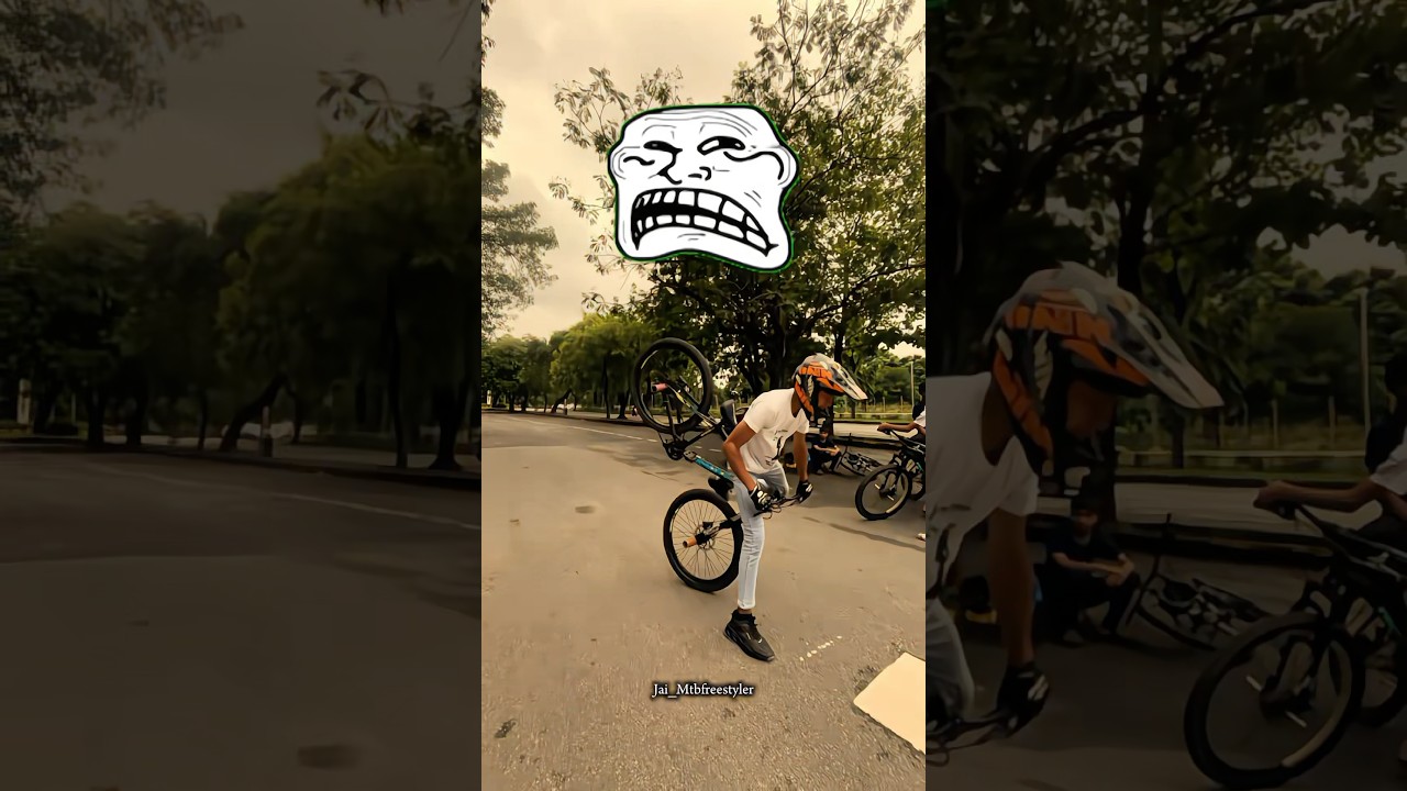 Shimano mt200 brake power💀⚡️|| #shimanomtb #mtbbrasil #viralshortsvideo #stuntvideo #bikelife #10k