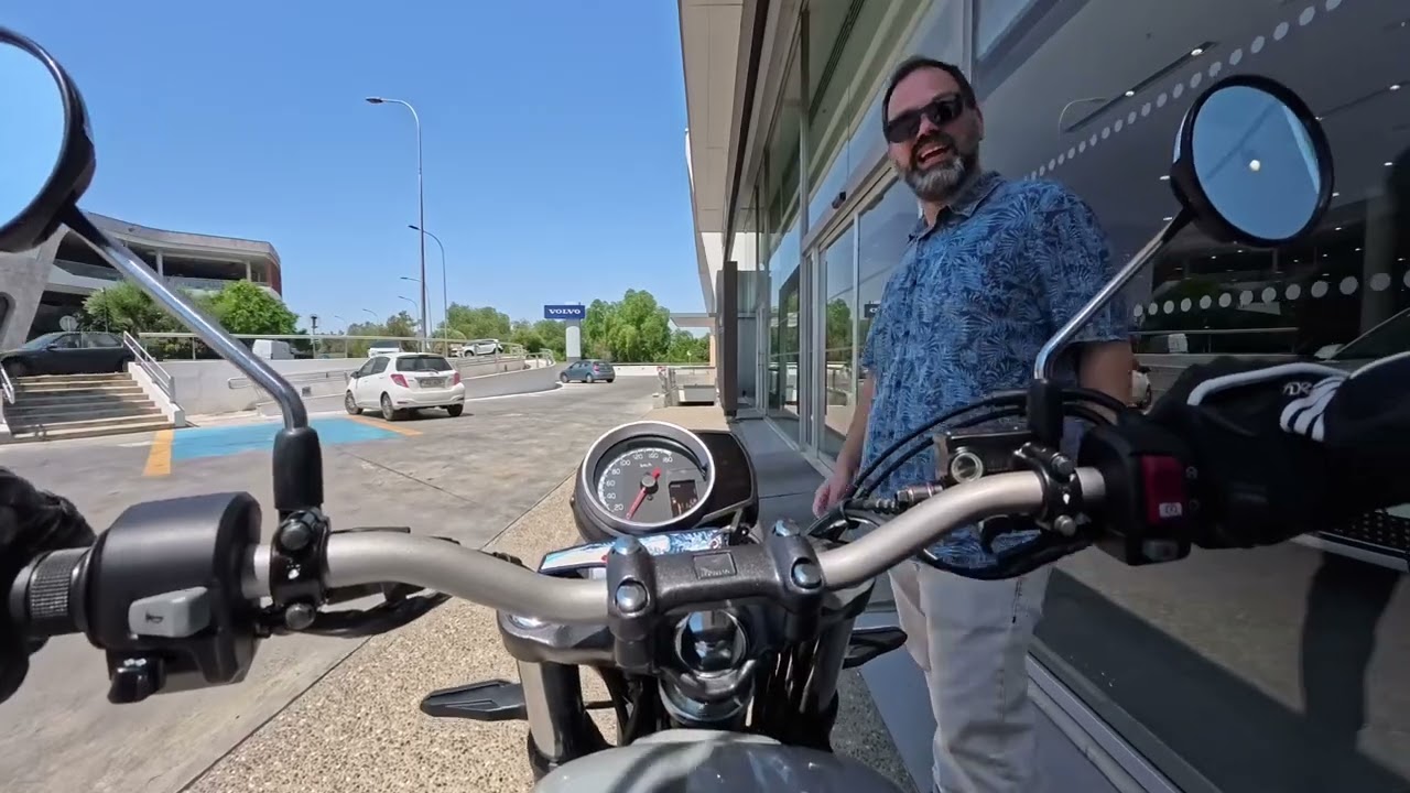 Buying a new bike for my friend! Honda GB350S