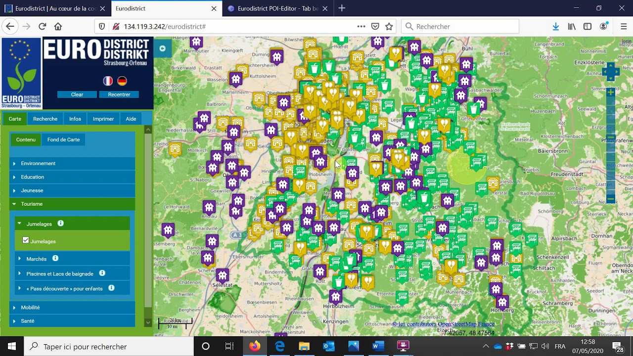 Eurodistrict Strasbourg-Ortenau / Web-SIG (FR)