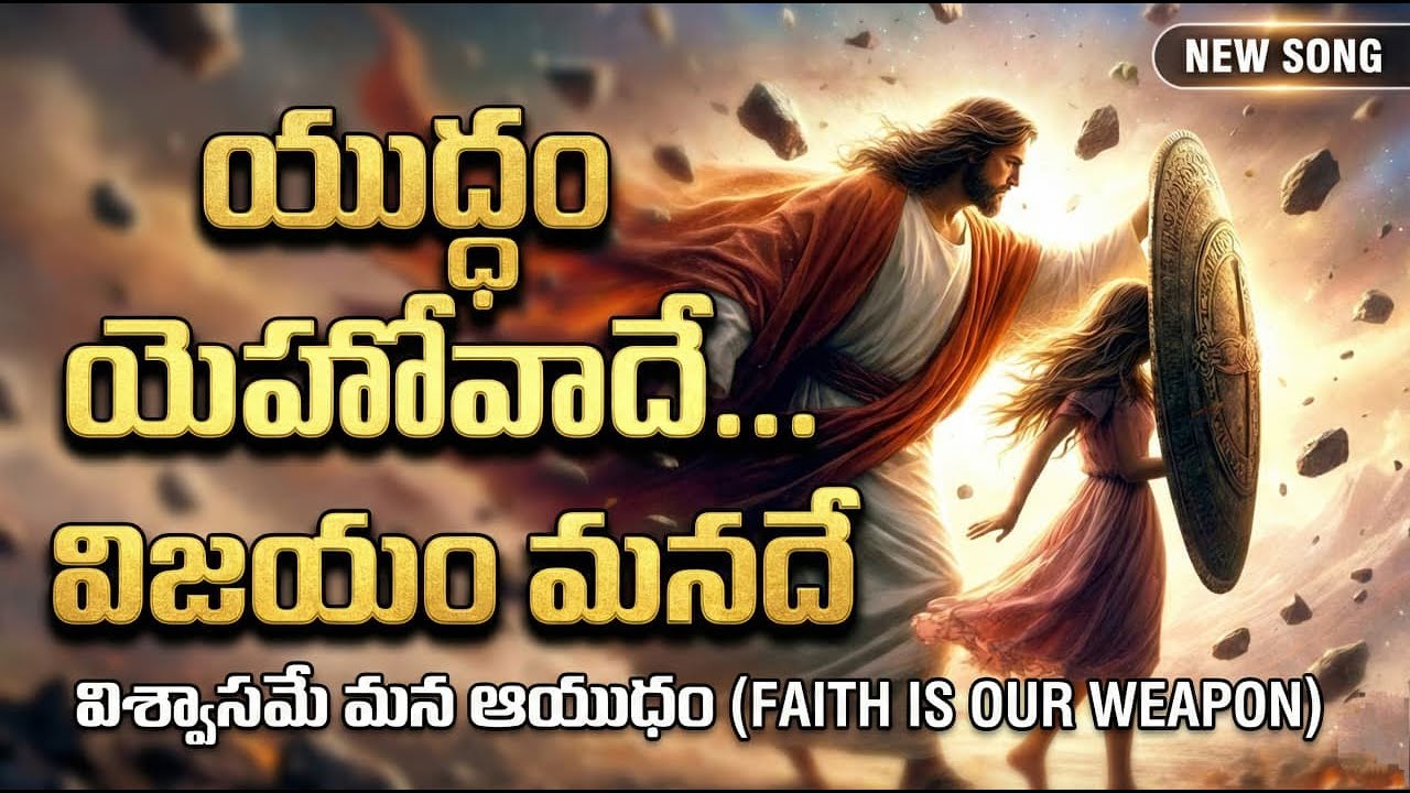 Yuddham Yehovade...Vijayam Manade | New Telugu Christian Song 2026 | Powerful Worship | Jesus gospel