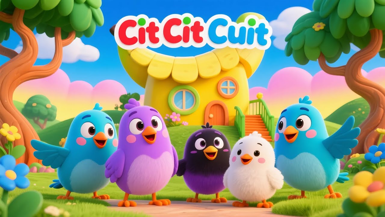 CIT CIT CUIT BURUNG BERNYANYI - LAGU ANAK BALITA / LAGU ANAK ANAK POPULER TERBAIK