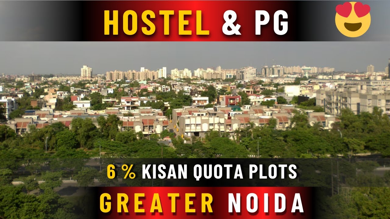 BUY PLOTS FOR HOSTEL & PG /KNOWLEDGE PARK / GREATER NOIDA / NEAR UNIVERSITY &  COLLEGE.