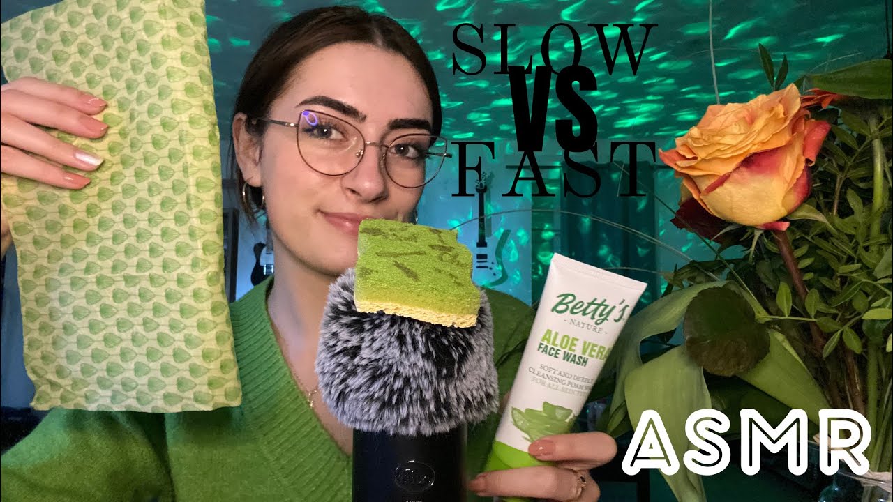 ASMR FR - Battle SLOW VS FAST 💚