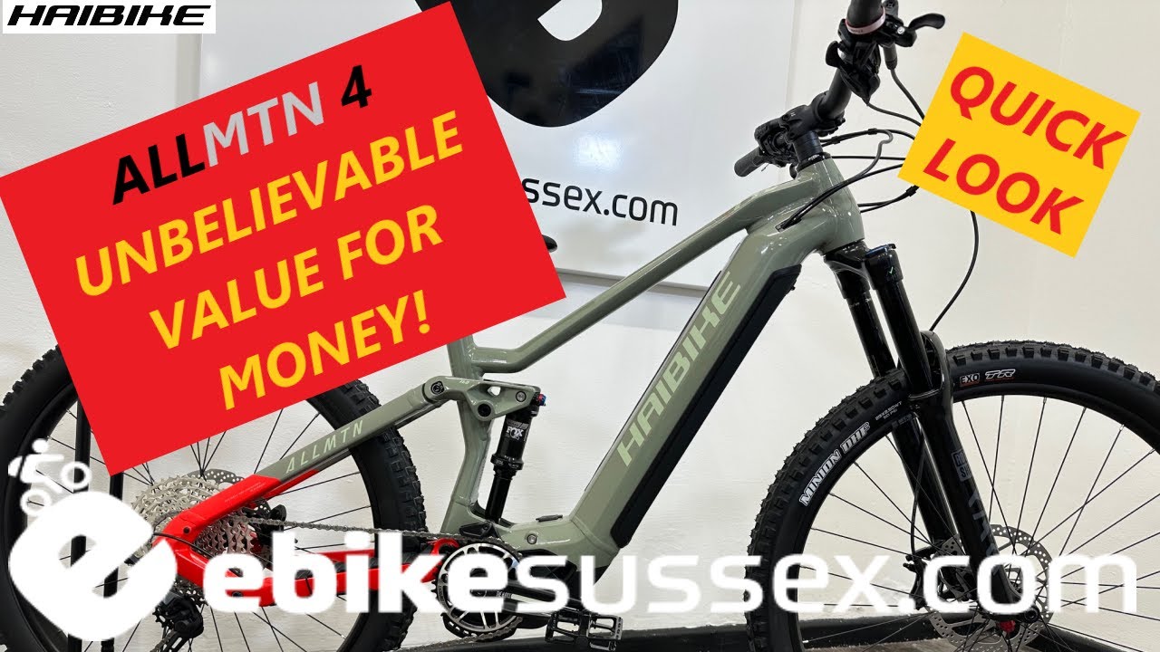 Haibike ALLMTN 4 Быстрый взгляд!