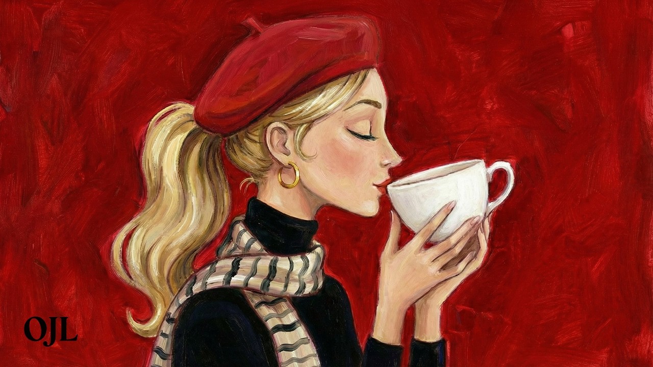 French Vintage Jazz — Cozy 1940s Café | Soft Female Vocal | Relaxing Background Music | BGM