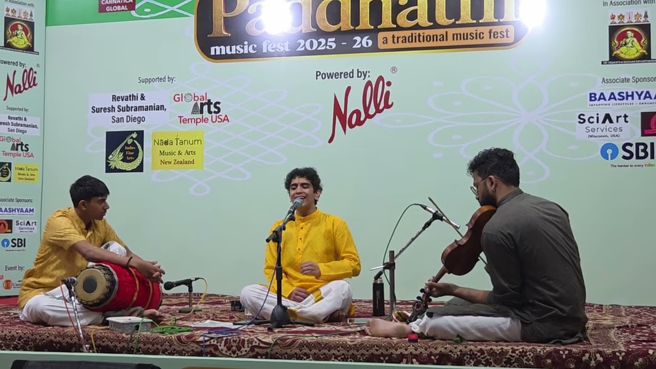 Srivatsan Srinivasan Mridangam Accompaniment - Jan 2026