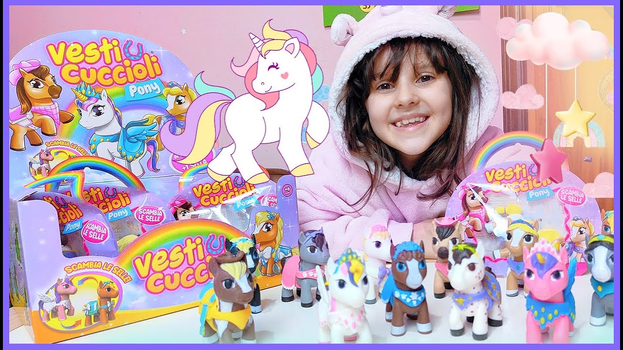 Vesticuccioli Pony! Scambiamo le selle e scopriamoli tutti!