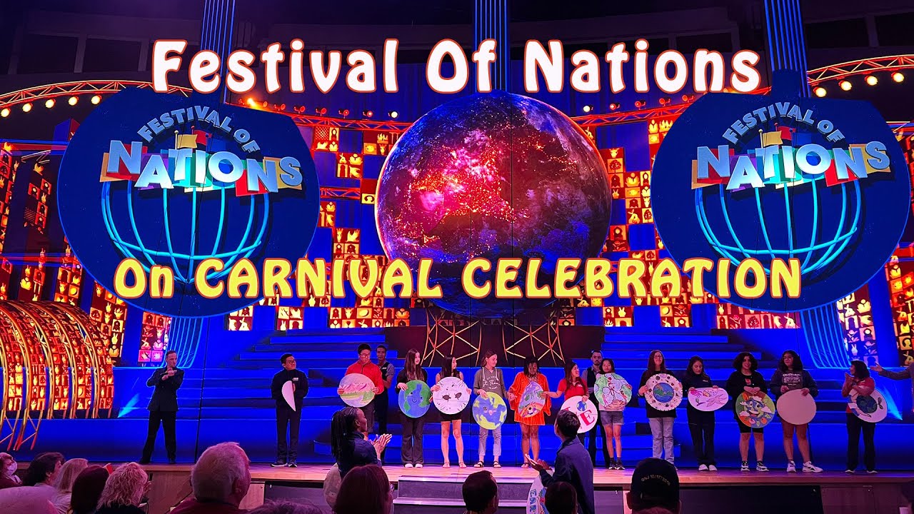 Festival Of Nations On CARNIVAL CELEBRATION Cruise Ship * Music