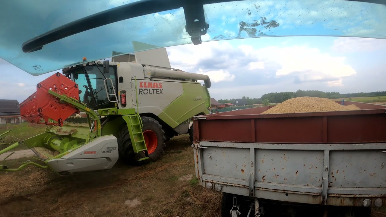 Dzień z GREGOREM #4 żniwa owsa