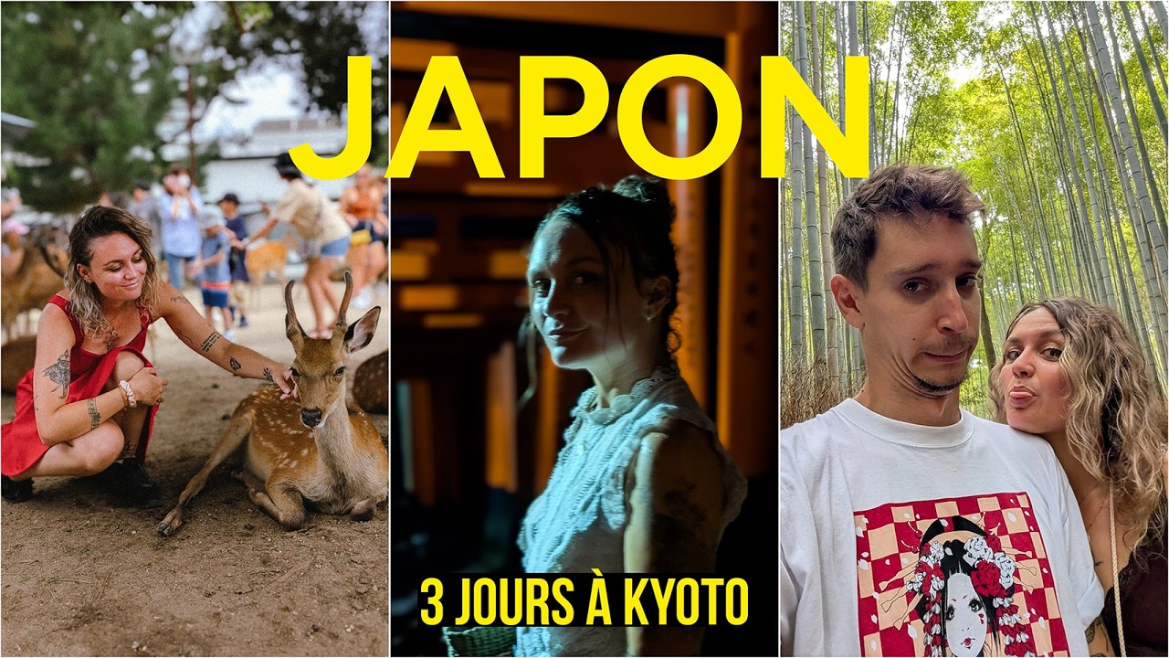 3 jours à Kyoto (Fushimi Inari, Arashiyama & Nara) | Japon (vlog 4)