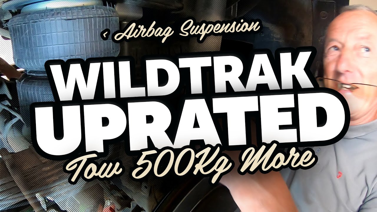 New Ford Ranger How to Increase Towing Weight with Airbag Suspension - how to install airbags
