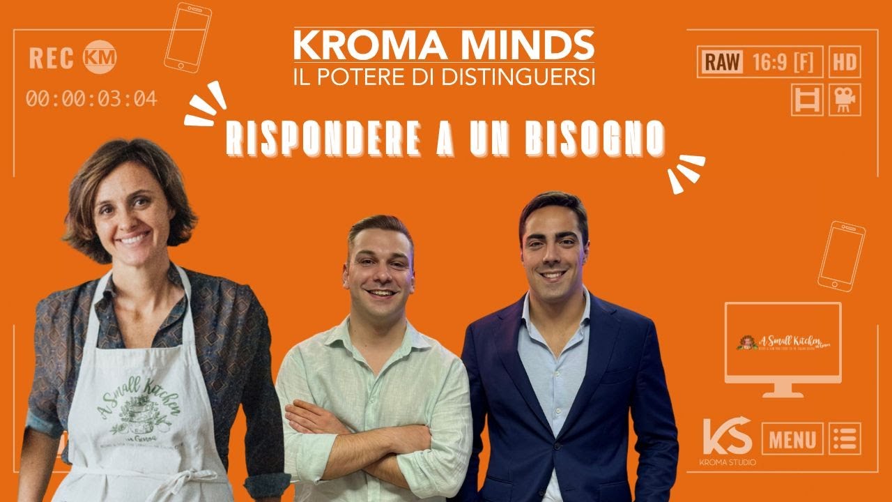 “Rispondere a un bisogno”con Enrica Monzani – A Small Kitchen in Genoa - Kroma Minds EP16