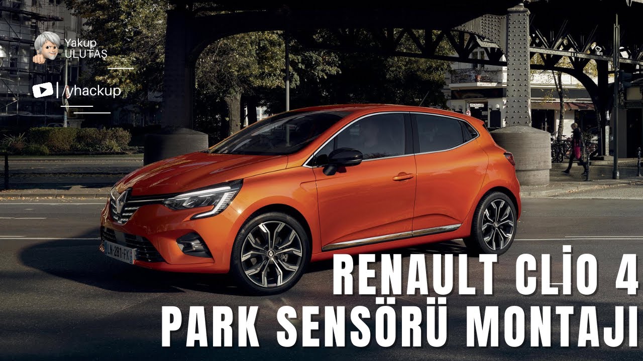 Renault Clio 4 Park Sensörü Montajı Detaylı Çekim