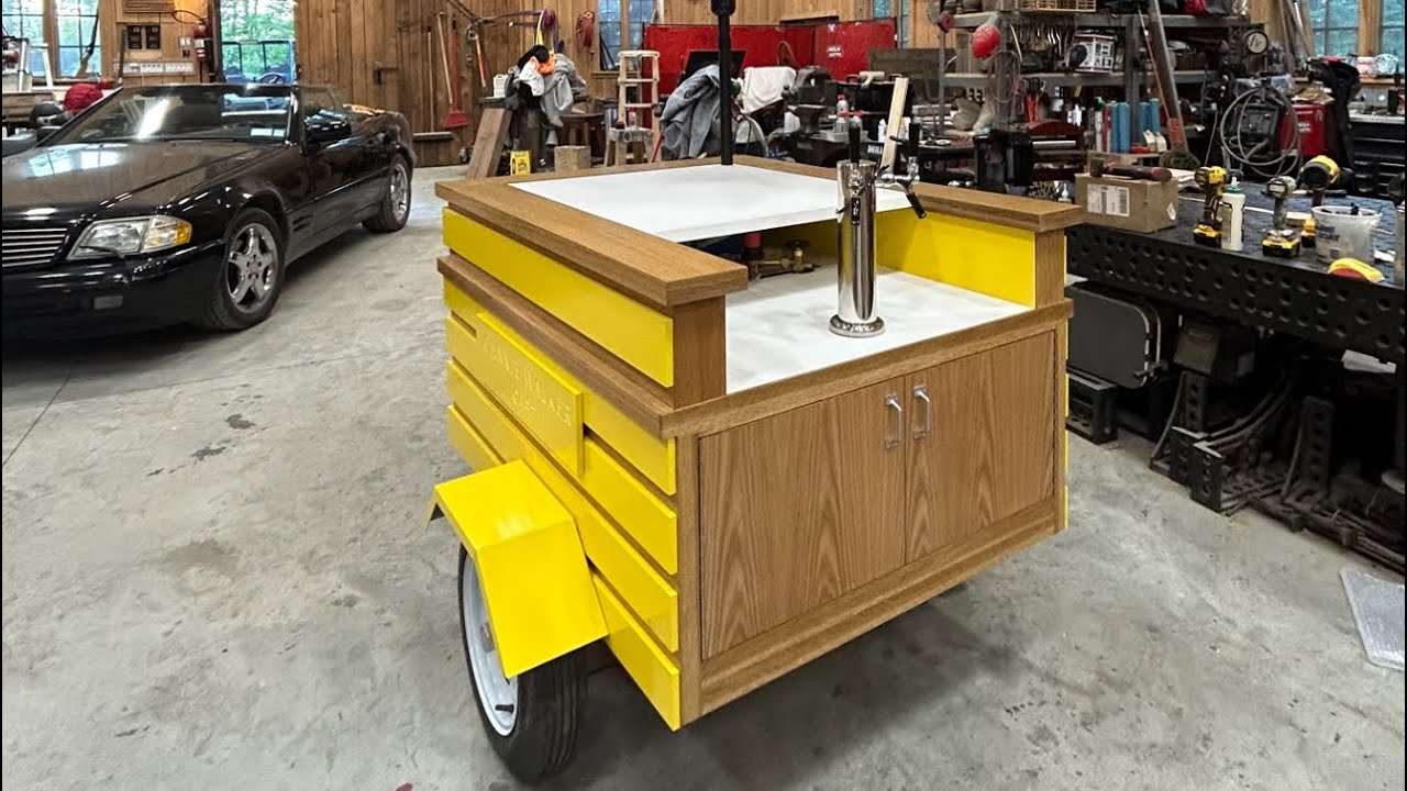 Johnnie Walker Bar Cart
