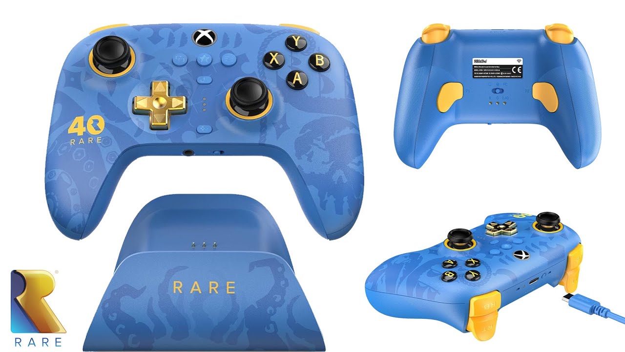 FINALLY: A Wireless 8BitDo Controller for Xbox! - Rare 40th Anniversary Edition!!