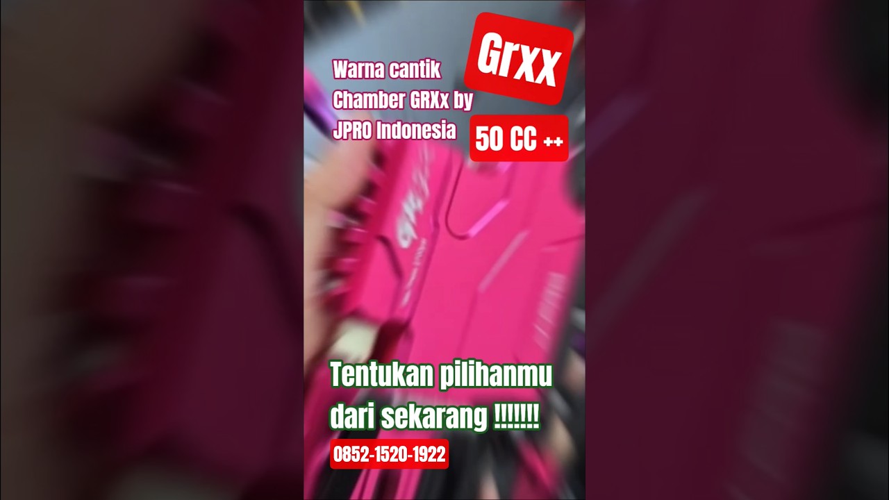 Warna pilihan Chamber GRxx by JPro Indonesia #grxx #jpro #seriT6 #fullcnc