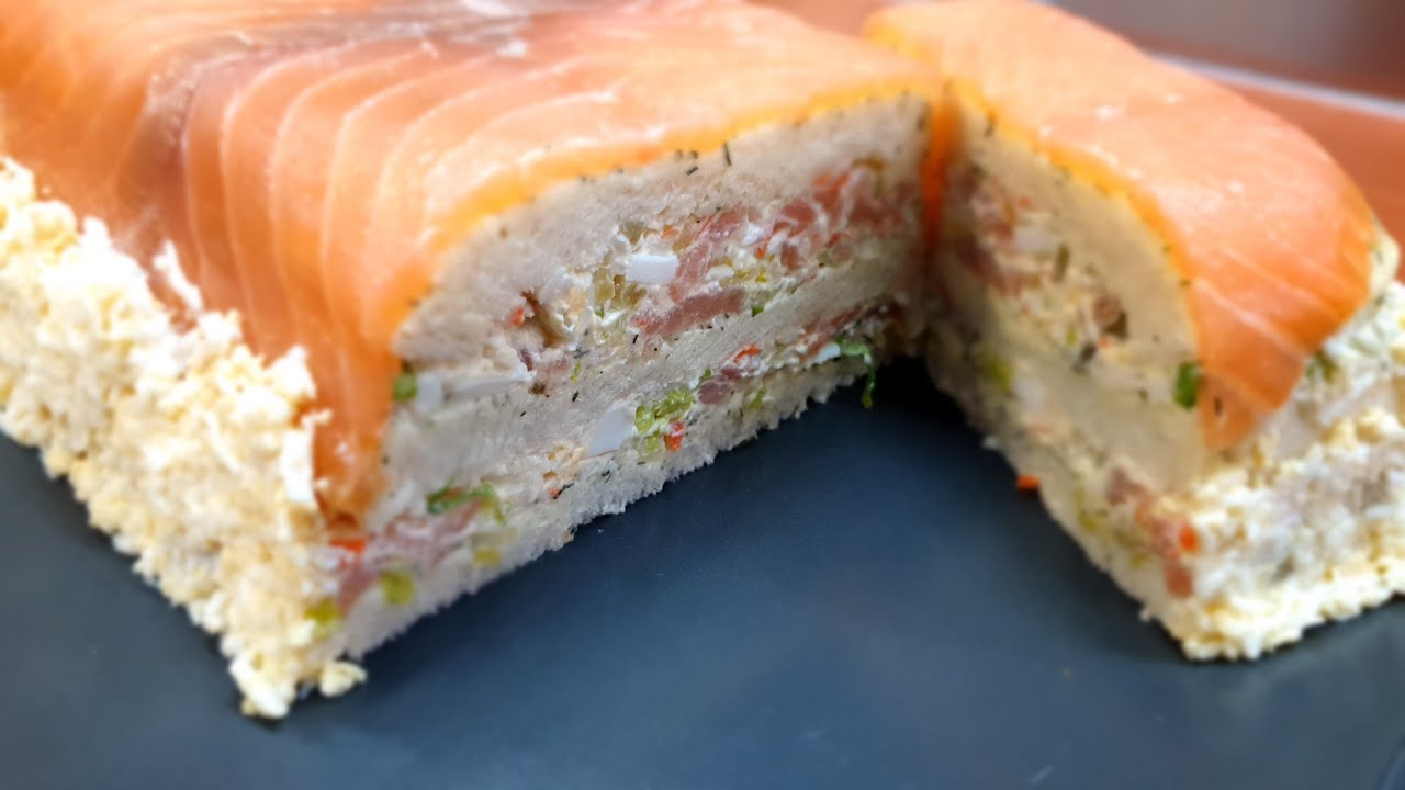 PASTEL DE SALMÓN AHUMADO | Si lo haces dejarás a todo el mundo con la boca abierta, está delicioso.