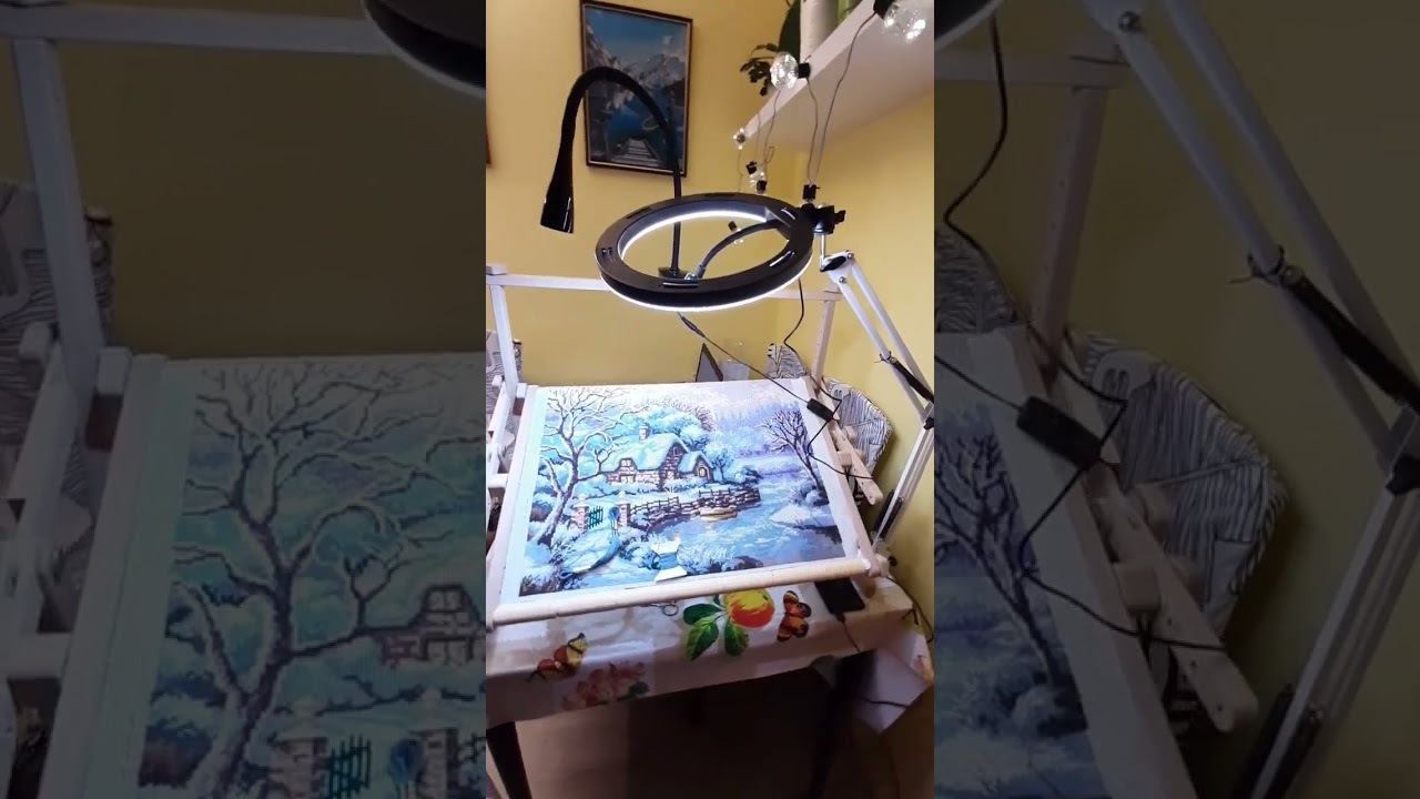 Krosno arabeska wilga #crossstitch #krosno #arabesk #workplace #haftkrzyżykowy #handmade #obraz
