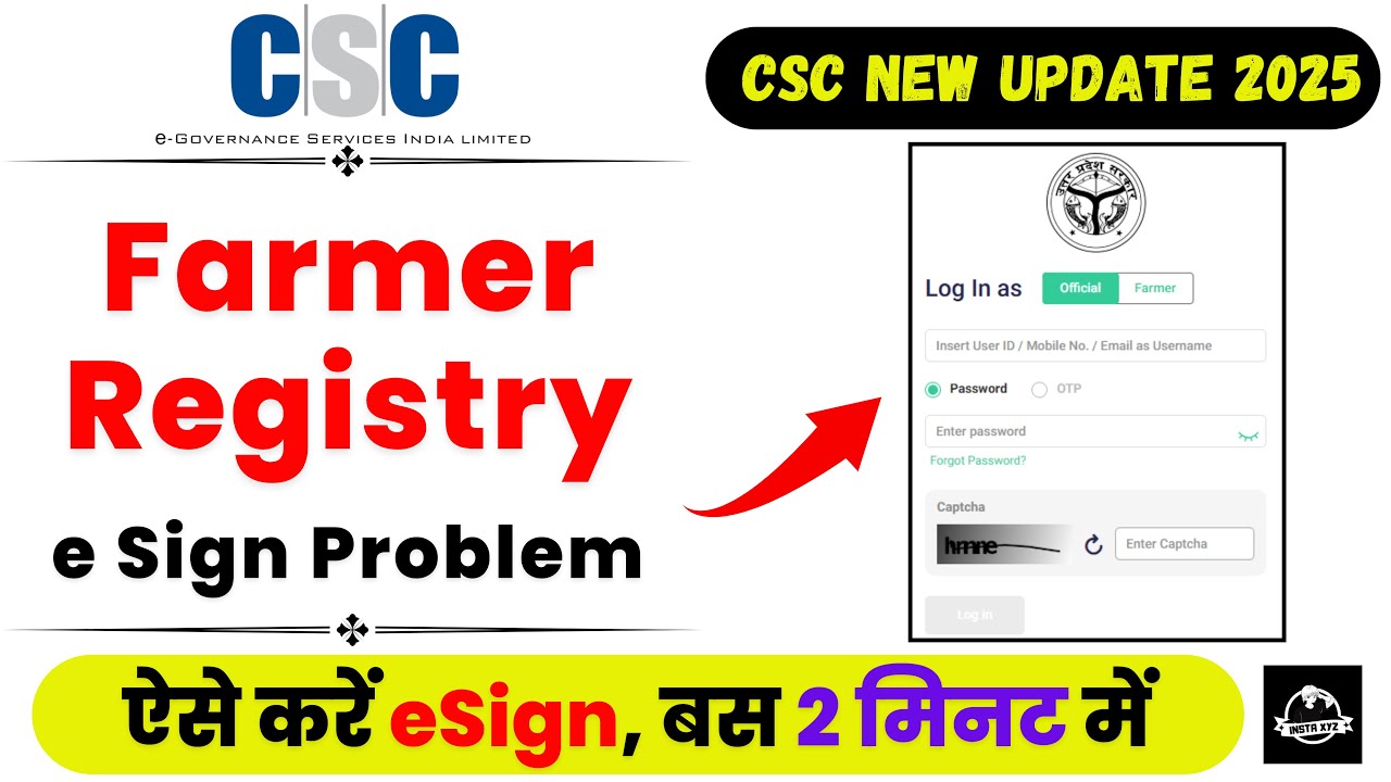 Farmer Registry eSign Problem Solution | Farmer Registry esign online