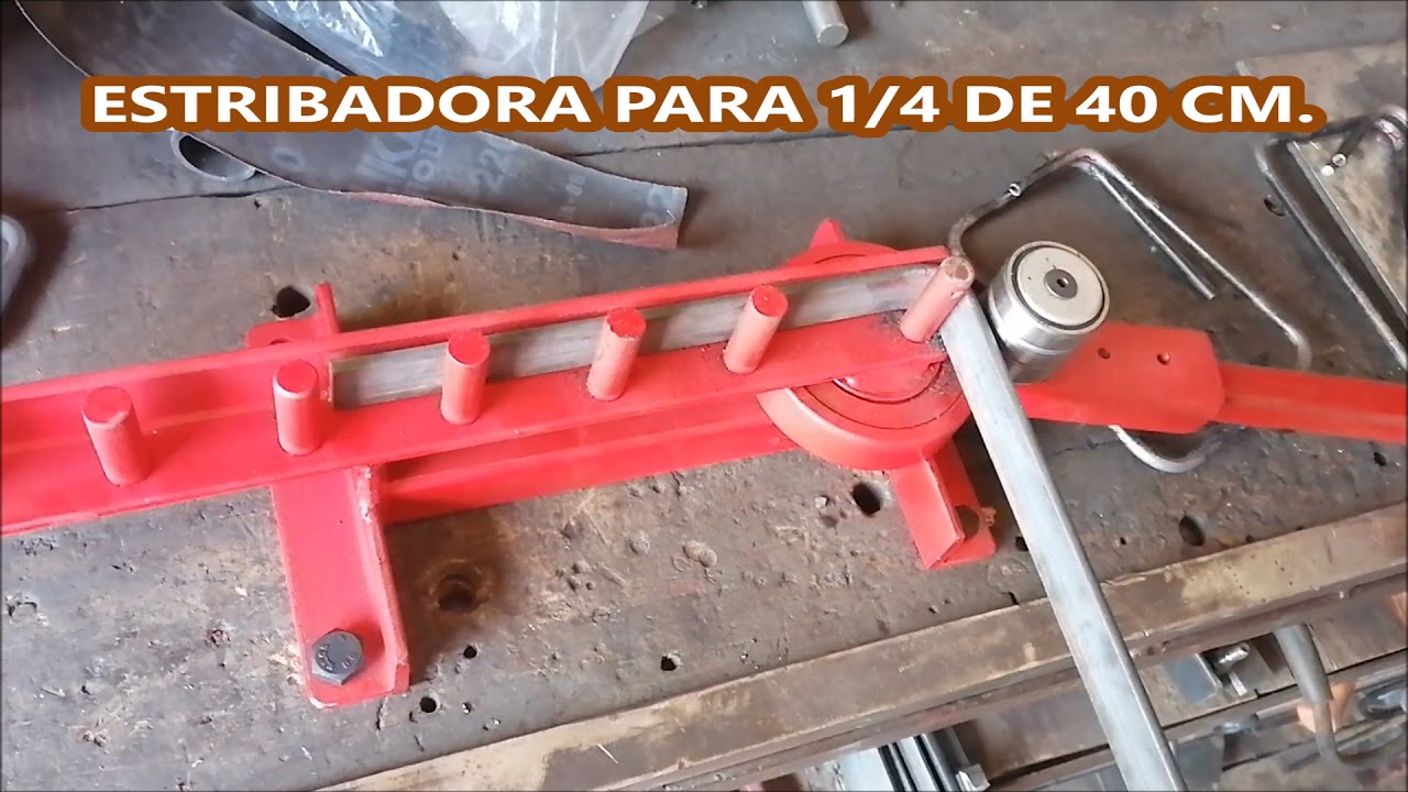 Estribadora  de 1/4 de 40 cm. JMVL.