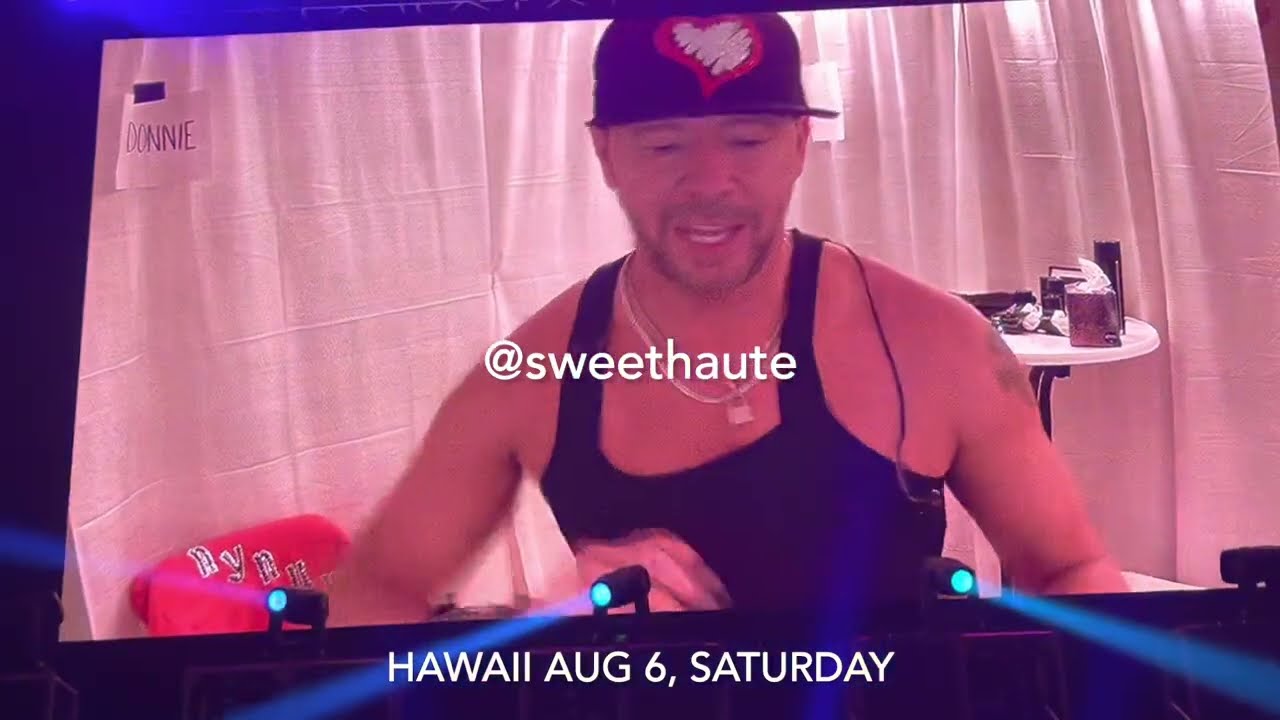 NKOTB Hawaii Saturday QUICK CHANGE CAM NkTV 8/6 2022 New Kids on the Block Jordan | SWEETHAUTE