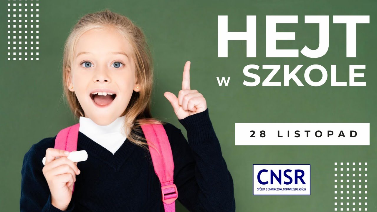 Hejt w szkole i przedszkolu